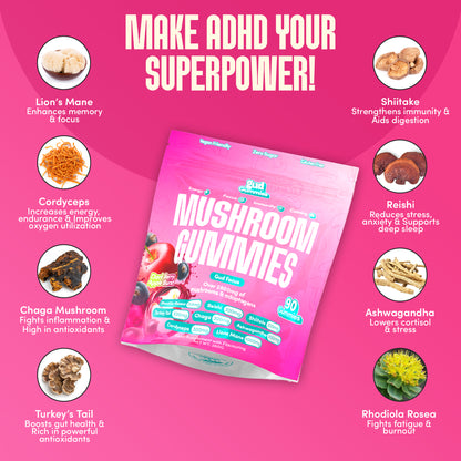 Gud Focus - Mushroom Gummies